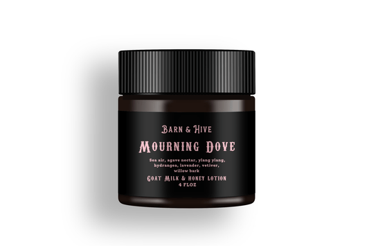 Mourning Dove - Goat Milk + Honey Lotion - Miller Candle Co.