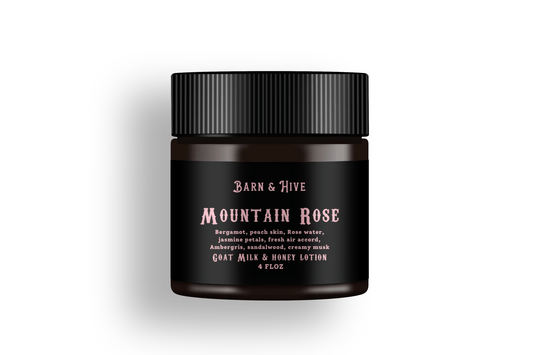 Mountain Rose - Goat Milk + Honey Lotion - Miller Candle Co.