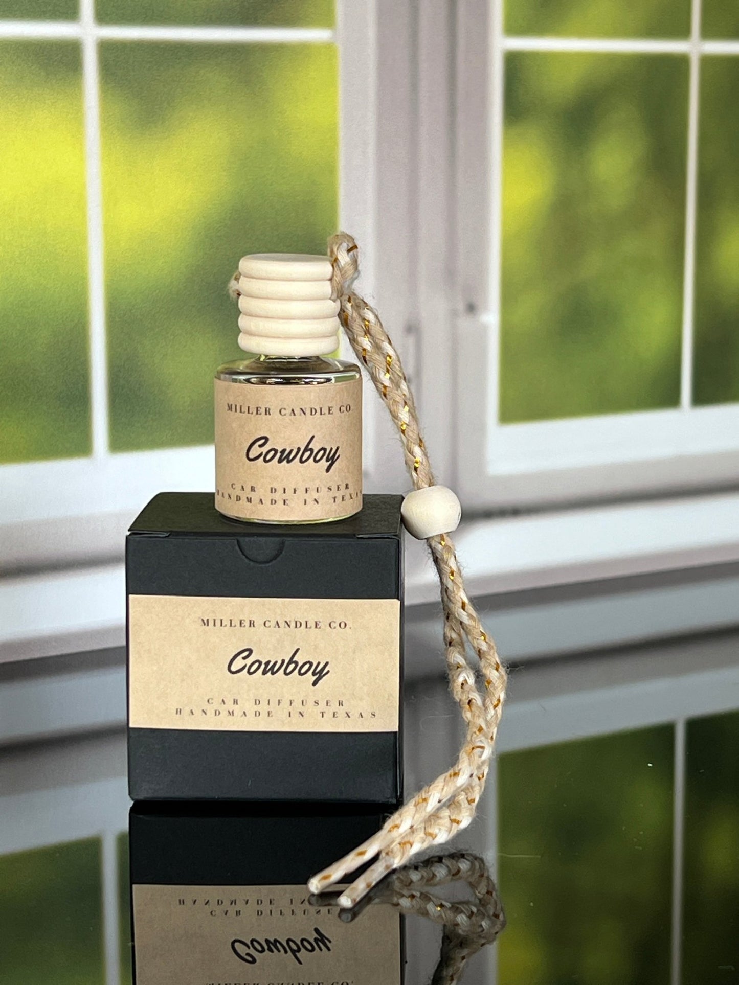 Cowboy Car Diffuser - MillerCandleCo.