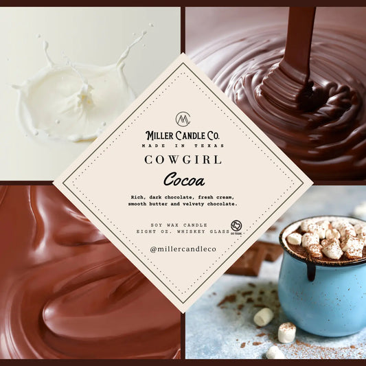Cowgirl Cocoa Candle - Limited Winter Collection - MillerCandleCo.