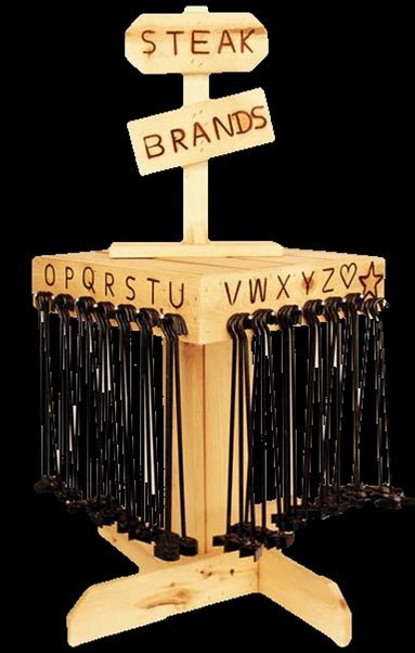 Steak Branding Irons – Custom Letters | Dry Creek Trading Co. - Miller Candle Co.