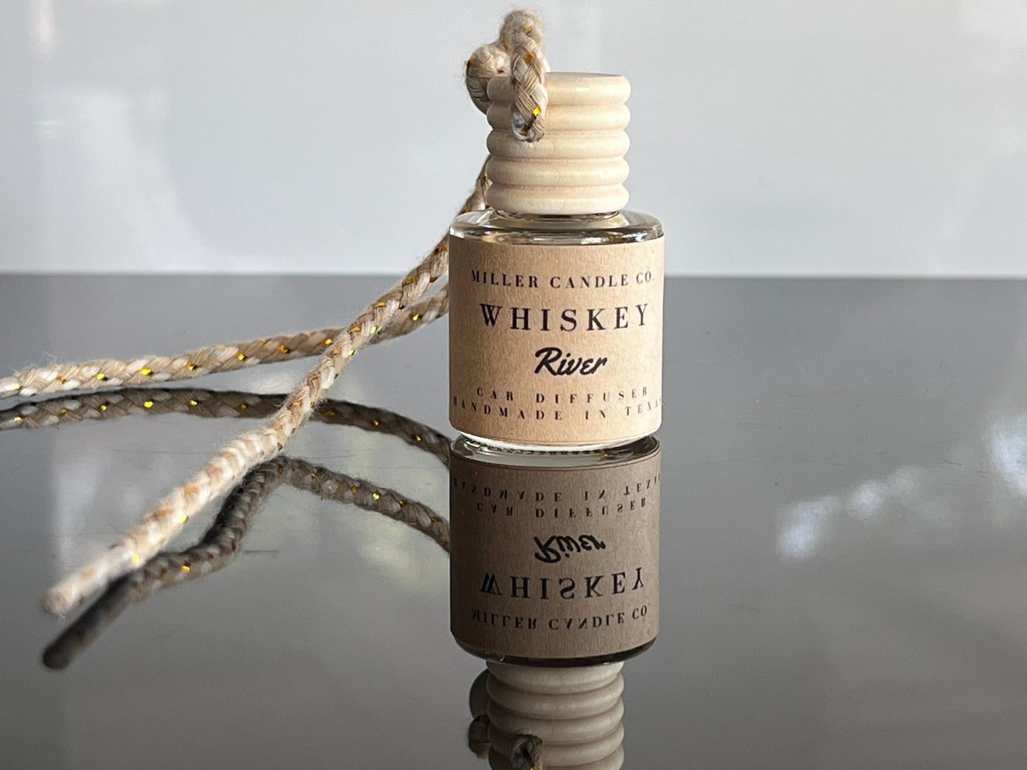Whiskey River Car Diffuser - MillerCandleCo.