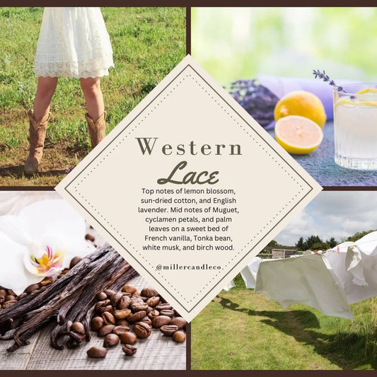 Western Lace Goat Milk & Honey Soap
