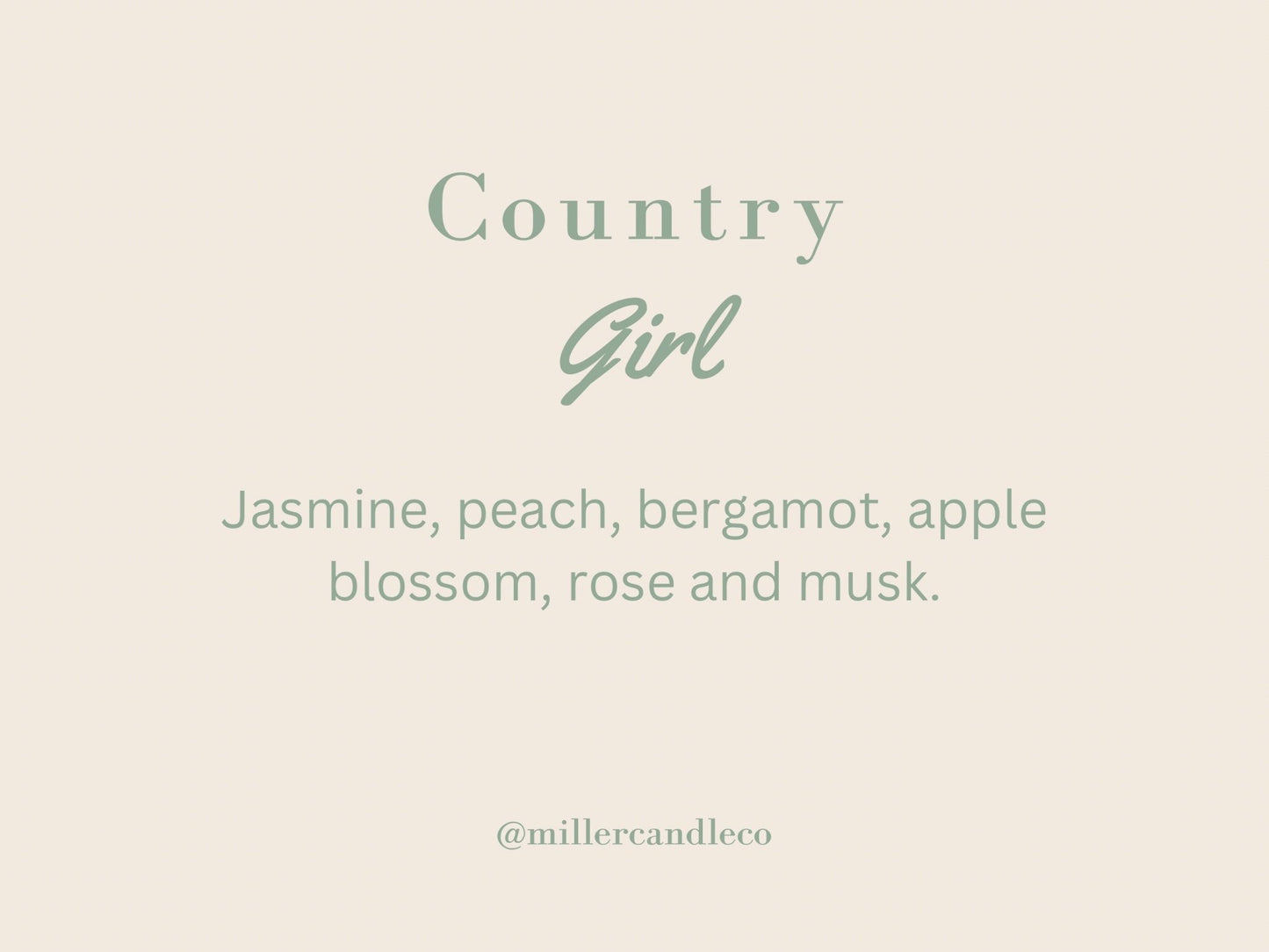 Country Girl Wax Melts - MillerCandleCo.