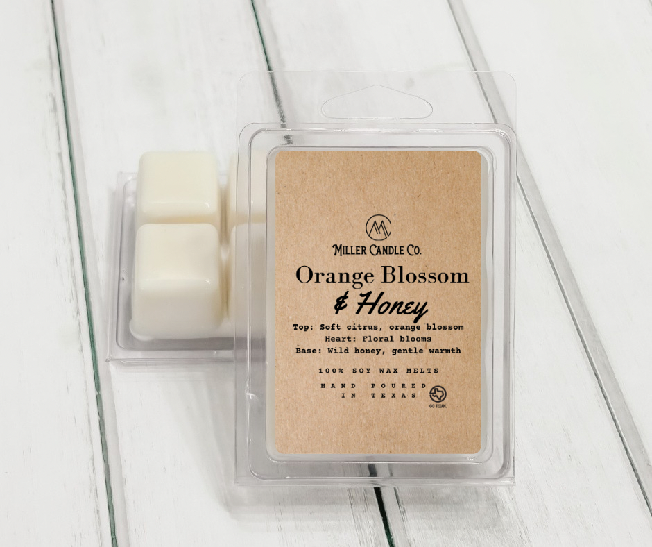 Orange Blossom & Honey Wax Melts