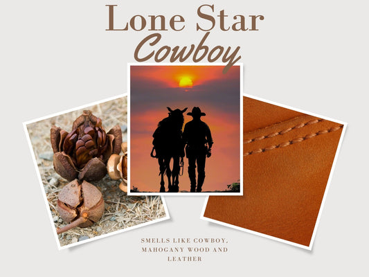 Lone Star Cowboy Candle - MillerCandleCo.