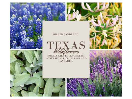 Texas Wildflowers Wax Melts - MillerCandleCo.