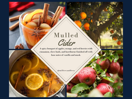 Mulled Cider Wax Melts - Limited Time Winter Collection - MillerCandleCo.