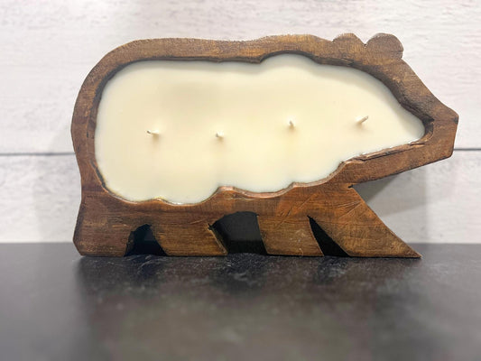 Bear Dough Bowl Candle - MillerCandleCo.