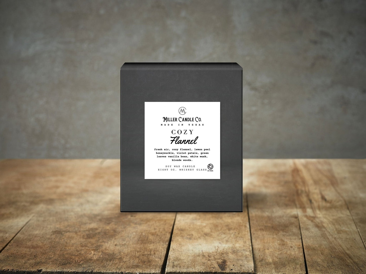 Cozy Flannel Candle - MillerCandleCo.