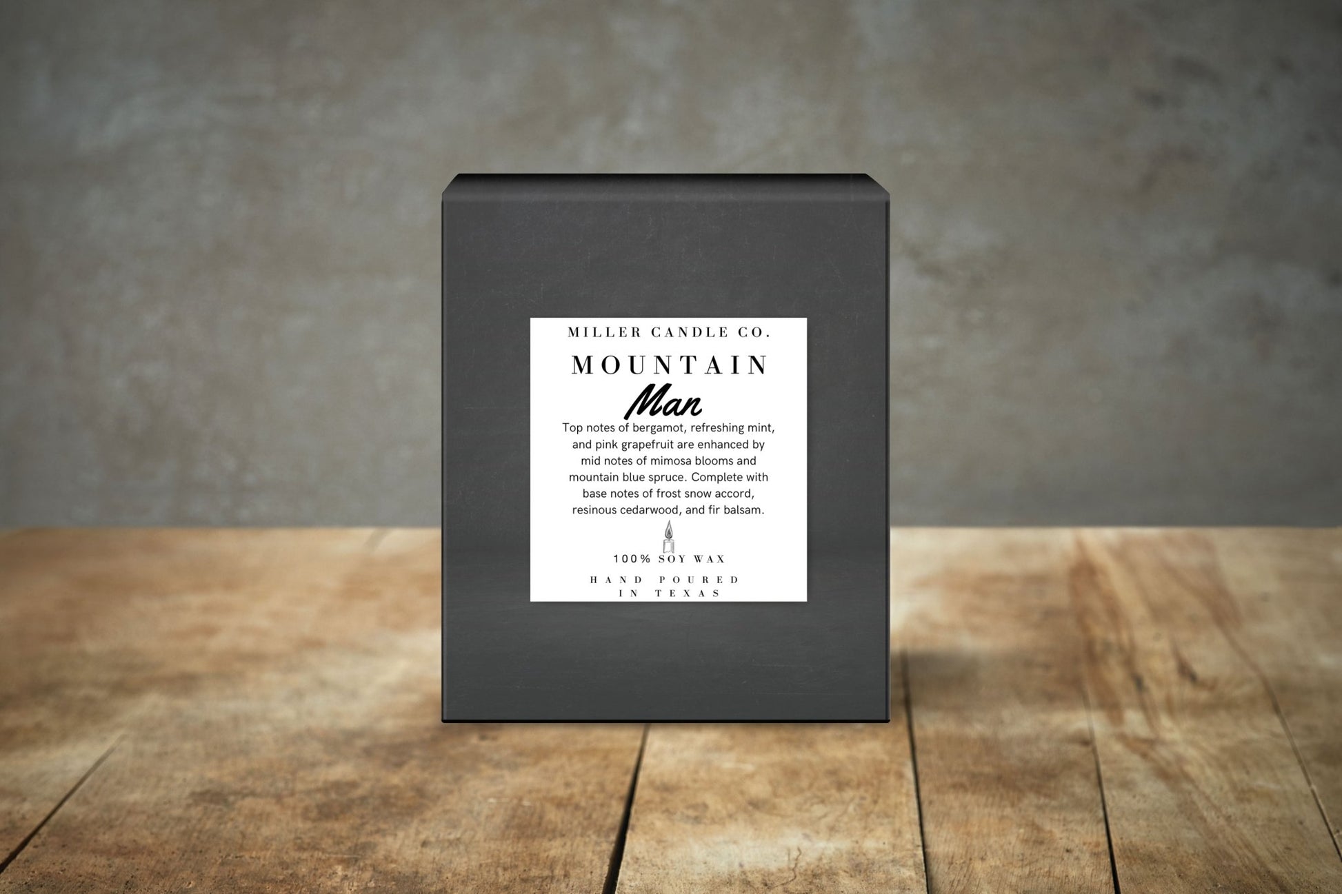 Mountain Man Candle - MillerCandleCo.