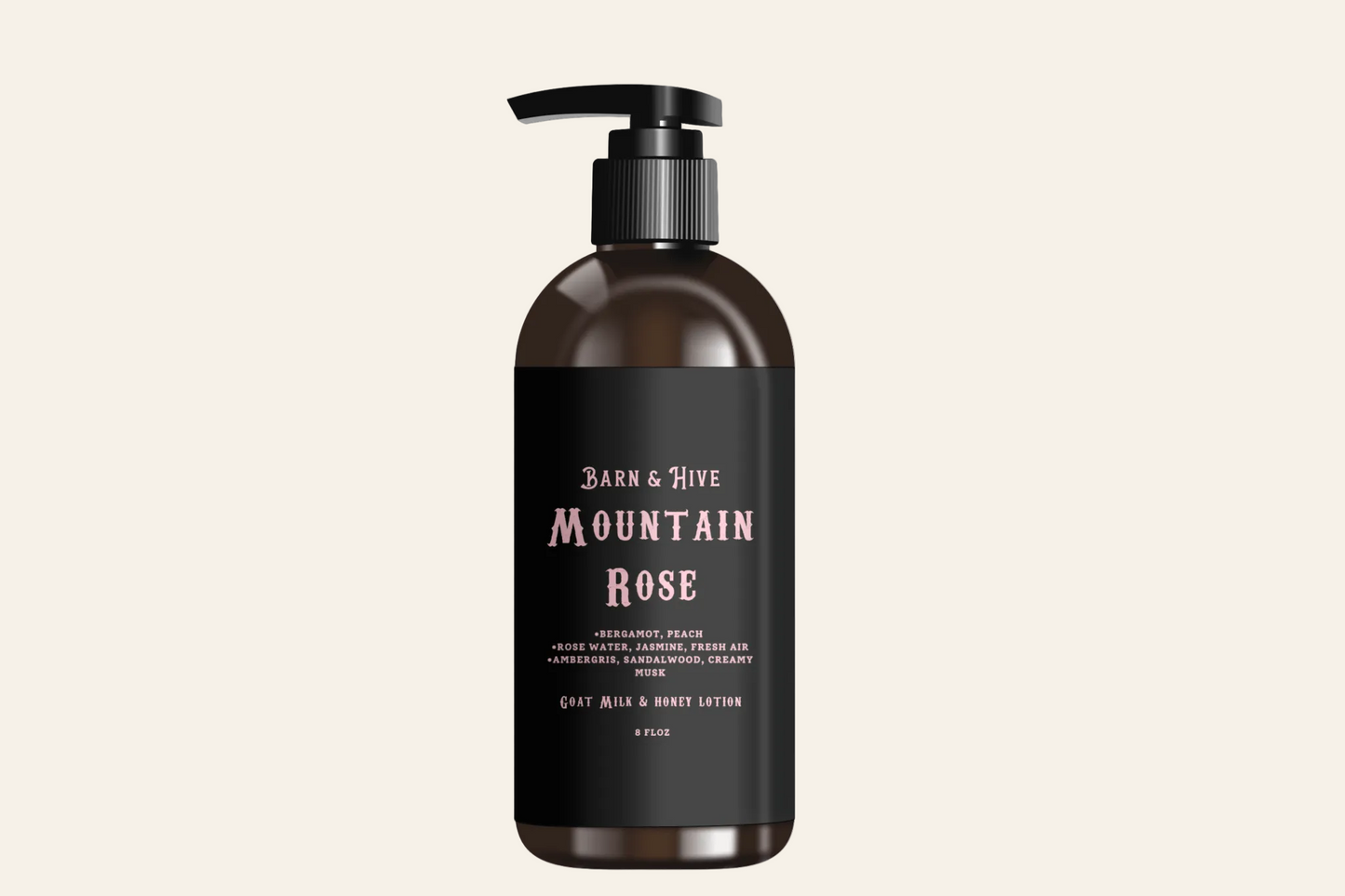 Mountain Rose - Goat Milk + Honey Lotion - Miller Candle Co.