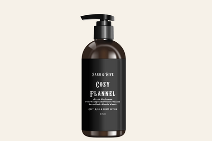 Cozy Flannel-Goat Milk + Honey Lotion