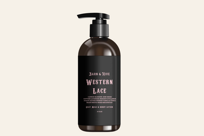 Western Lace — Goat Milk + Honey Lotion - Miller Candle Co.