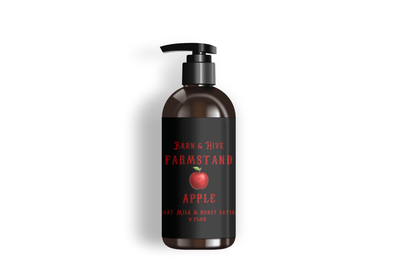 Farmstand Apple - Goat Milk + Honey Lotion - Miller Candle Co.