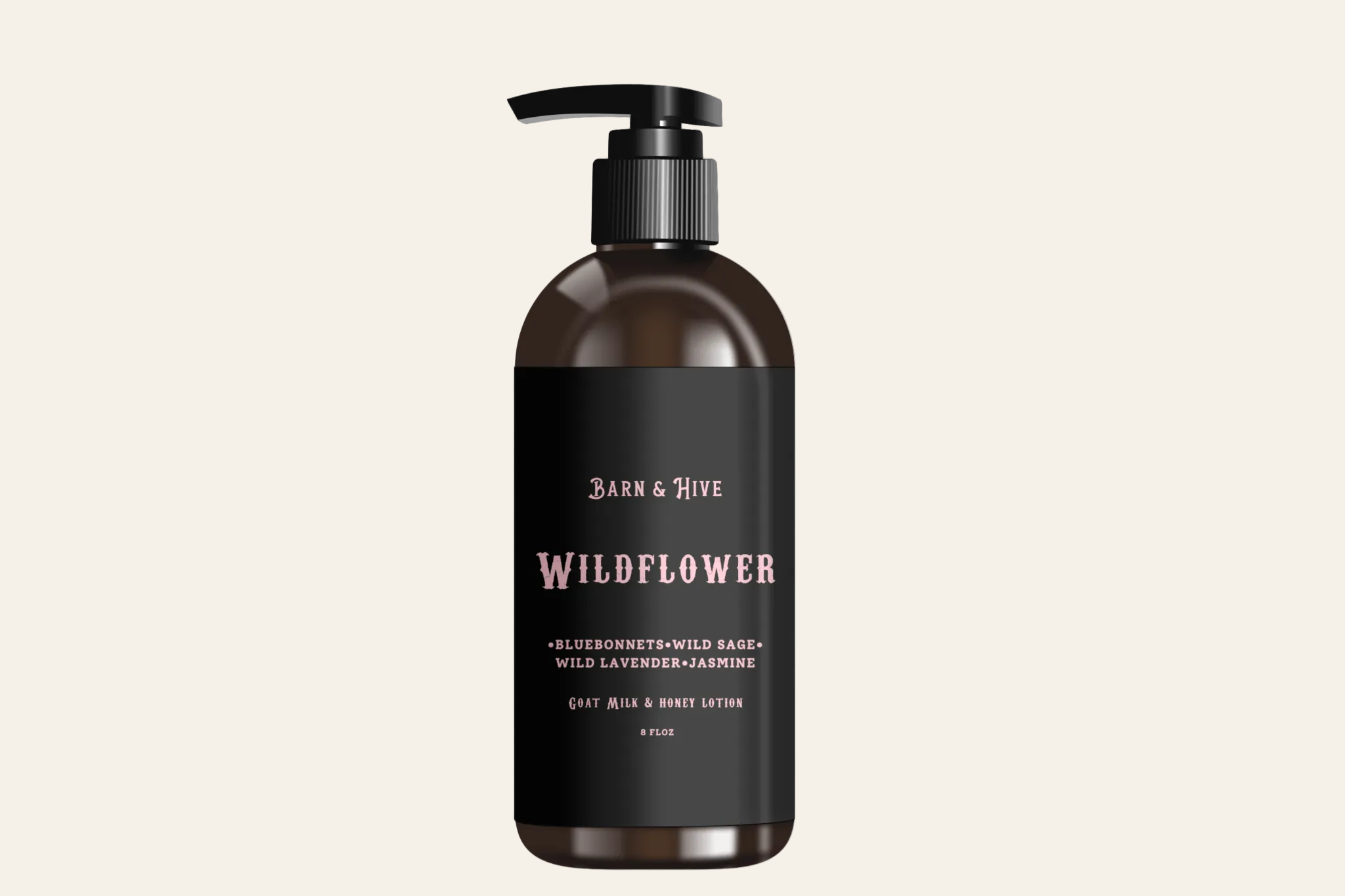 Wildflower — Goat Milk + Honey Lotion – Miller Candle Co.