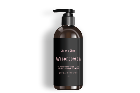 Wildflower — Goat Milk + Honey Lotion - Miller Candle Co.