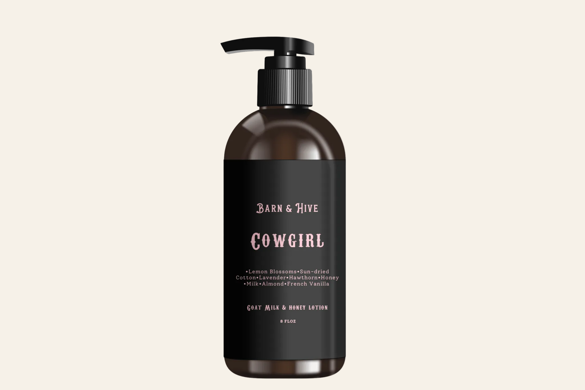 Cowgirl — Goat Milk + Honey Lotion - Miller Candle Co.