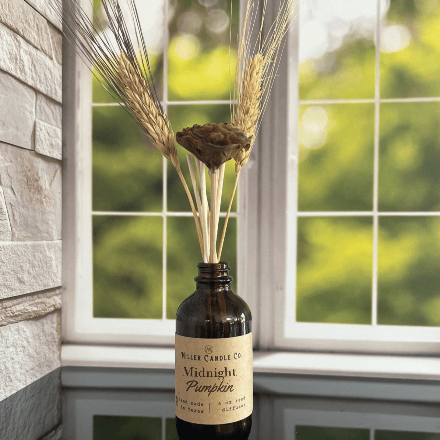 Midnight Pumpkin Reed Diffuser - Limited Fall Collection - MillerCandleCo.