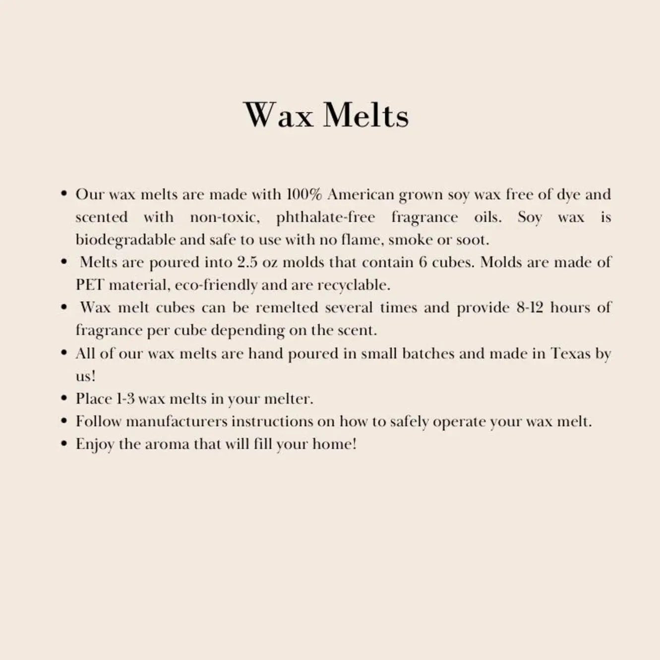 Cinnamon Whiskey Wax Melts - MillerCandleCo.