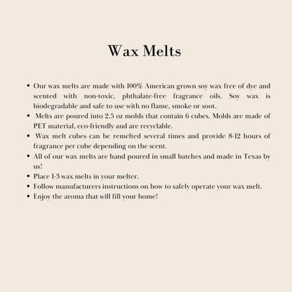 Cinnamon Whiskey Wax Melts - MillerCandleCo.