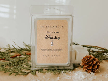 Cinnamon Whiskey Wax Melts - MillerCandleCo.