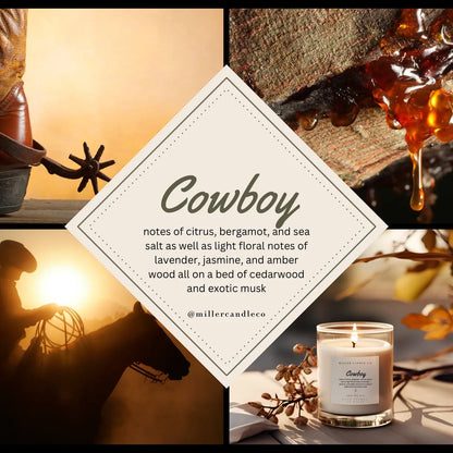 Cowboy Reed Diffuser - MillerCandleCo.