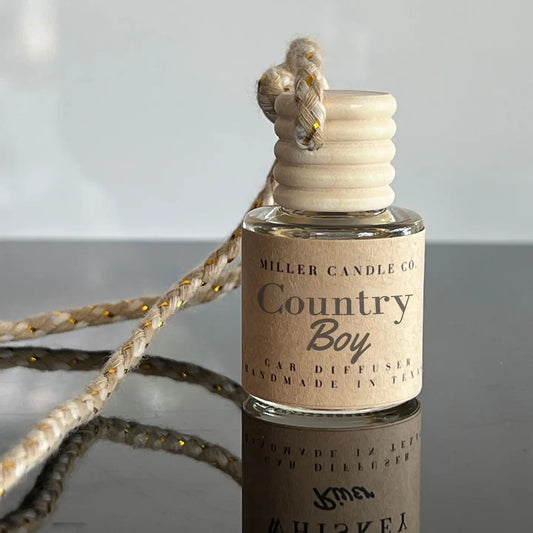 Country Boy Car Diffuser - MillerCandleCo.