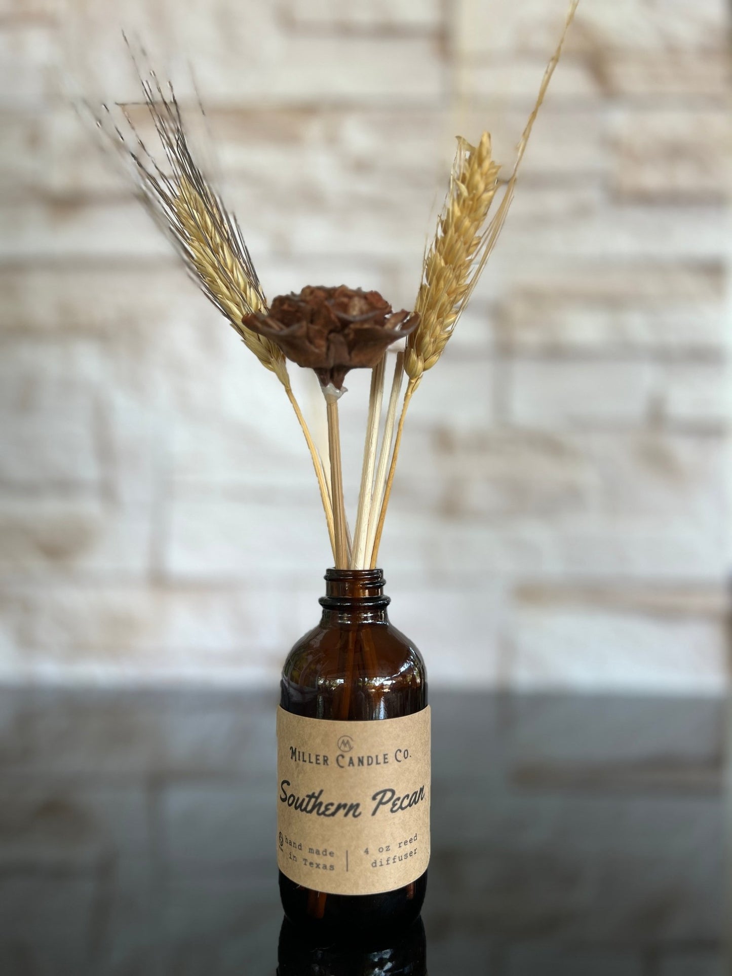 Southern Pecan Reed Diffuser - Limited Fall Collection - MillerCandleCo.