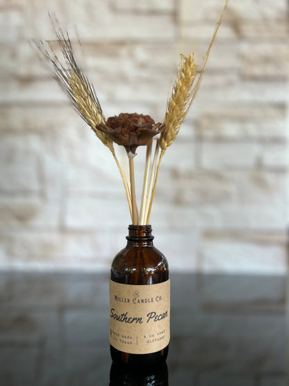 Southern Pecan Reed Diffuser - Limited Fall Collection - MillerCandleCo.