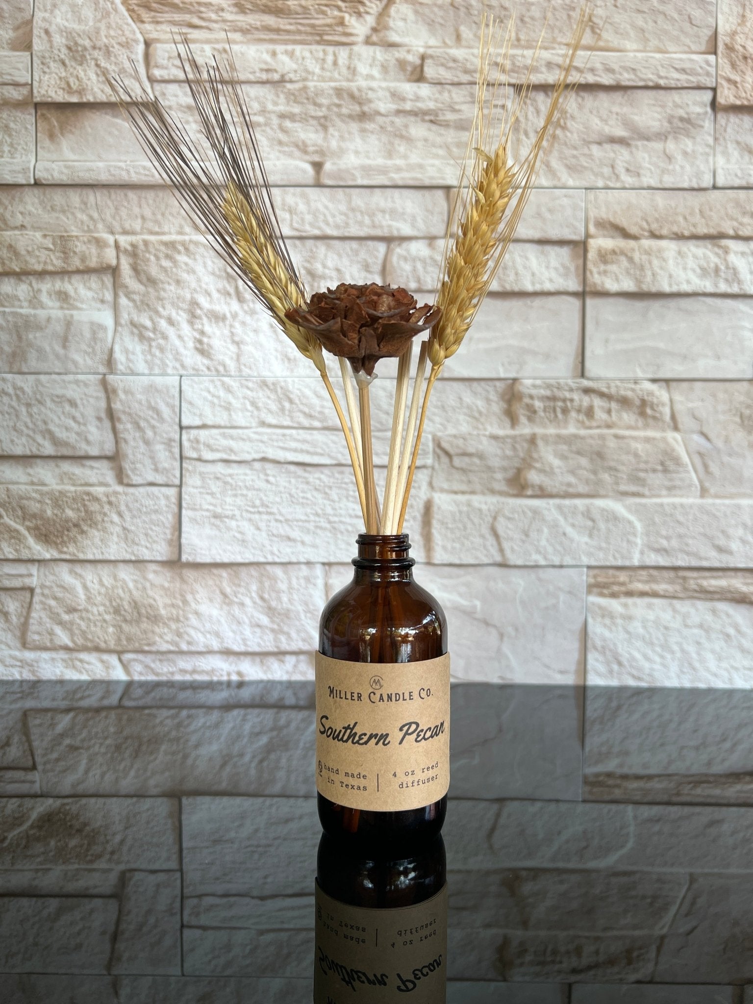 Southern Pecan Reed Diffuser - Limited Fall Collection - MillerCandleCo.
