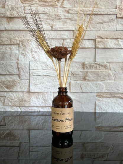 Southern Pecan Reed Diffuser - Limited Fall Collection - MillerCandleCo.