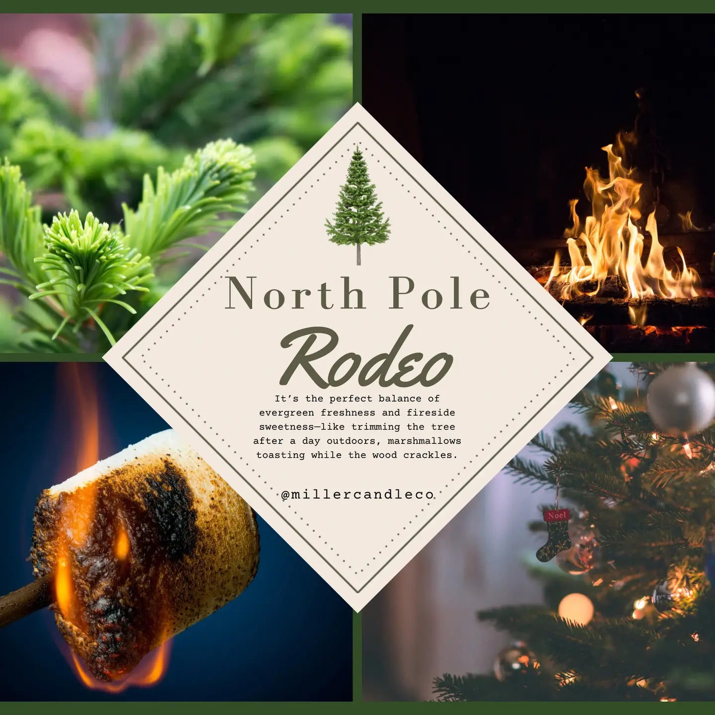 North Pole Rodeo Room Spray - Limited Winter Collection - MillerCandleCo.