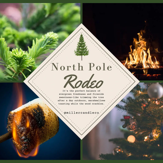 North Pole Rodeo Car Diffuser - Limited Winter Collection - MillerCandleCo.