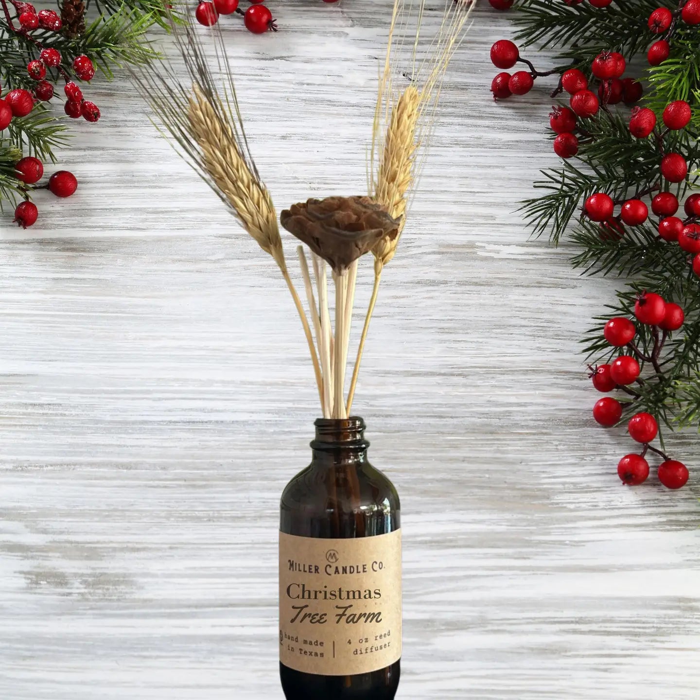Christmas Tree Farm Reed Diffuser | 4 oz - MillerCandleCo.