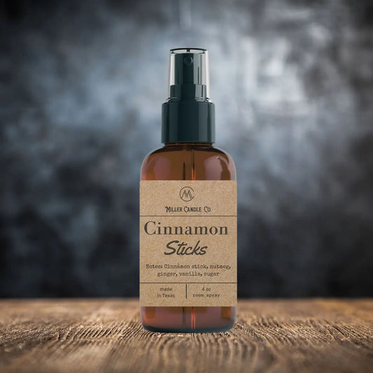 Cinnamon Sticks Room Spray - Limited Winter Collection - MillerCandleCo.