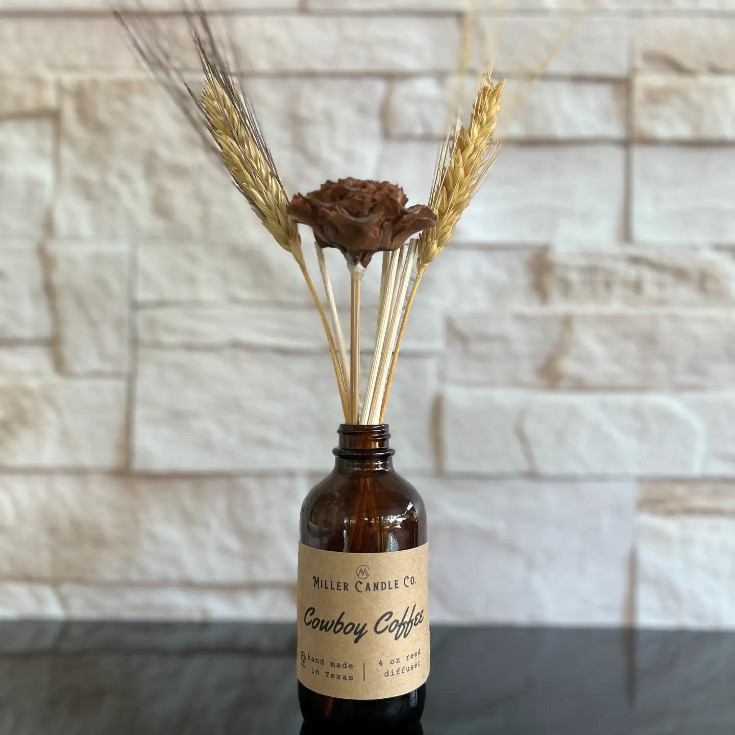 Cowboy Coffee Reed Diffuser - Limited Winter Collection - MillerCandleCo.