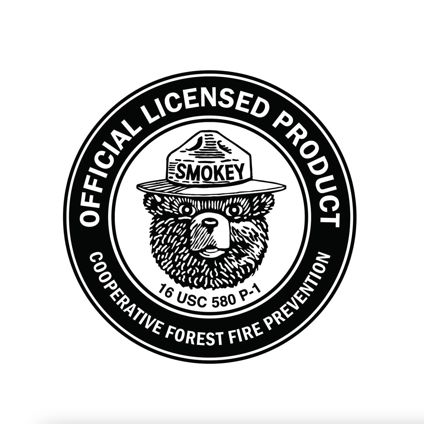 Smokey Logo Sticker - Miller Candle Co.