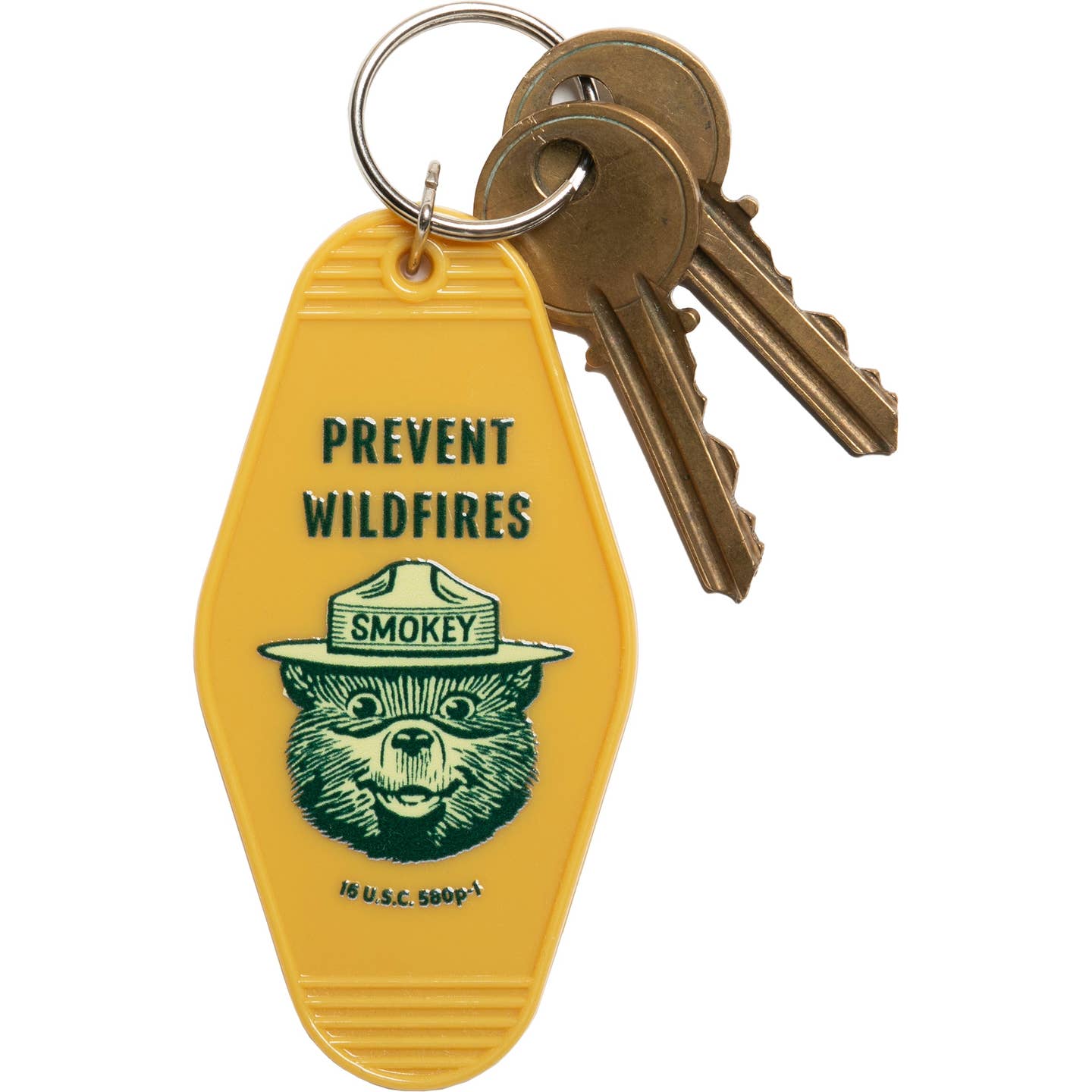 Prevent Wildfires Keychain - Miller Candle Co.
