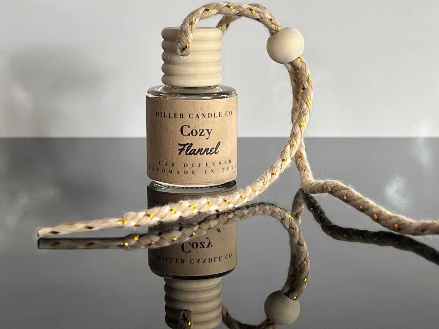 Cozy Flannel Car Diffuser - MillerCandleCo.