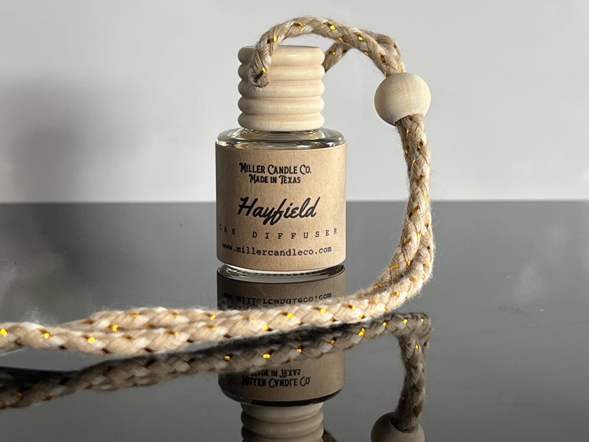 Hay Field Car Diffuser - MillerCandleCo.