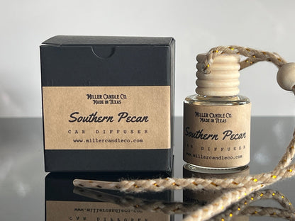 Southern Pecan Car Diffuser - Limited Fall Collection - MillerCandleCo.