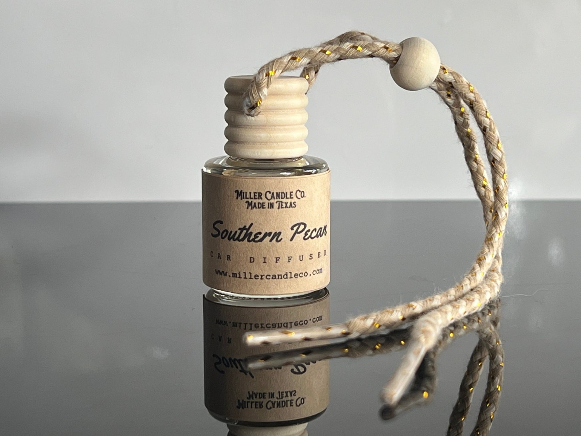 Southern Pecan Car Diffuser - Limited Fall Collection - MillerCandleCo.