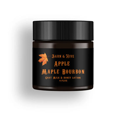 Apple Maple Bourbon - Goat Milk + Honey Lotion - Miller Candle Co.
