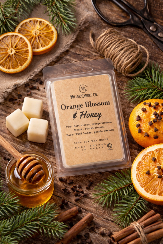 Orange Blossom & Honey Wax Melts