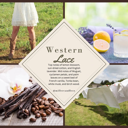 Western Lace Goat Milk & Honey Soap