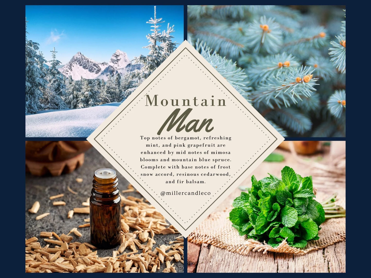 Mountain Man Car Diffuser
