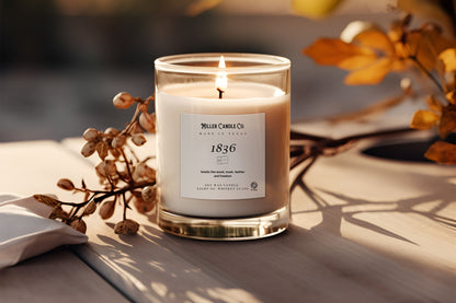 Texas 1836 Candle - MillerCandleCo.