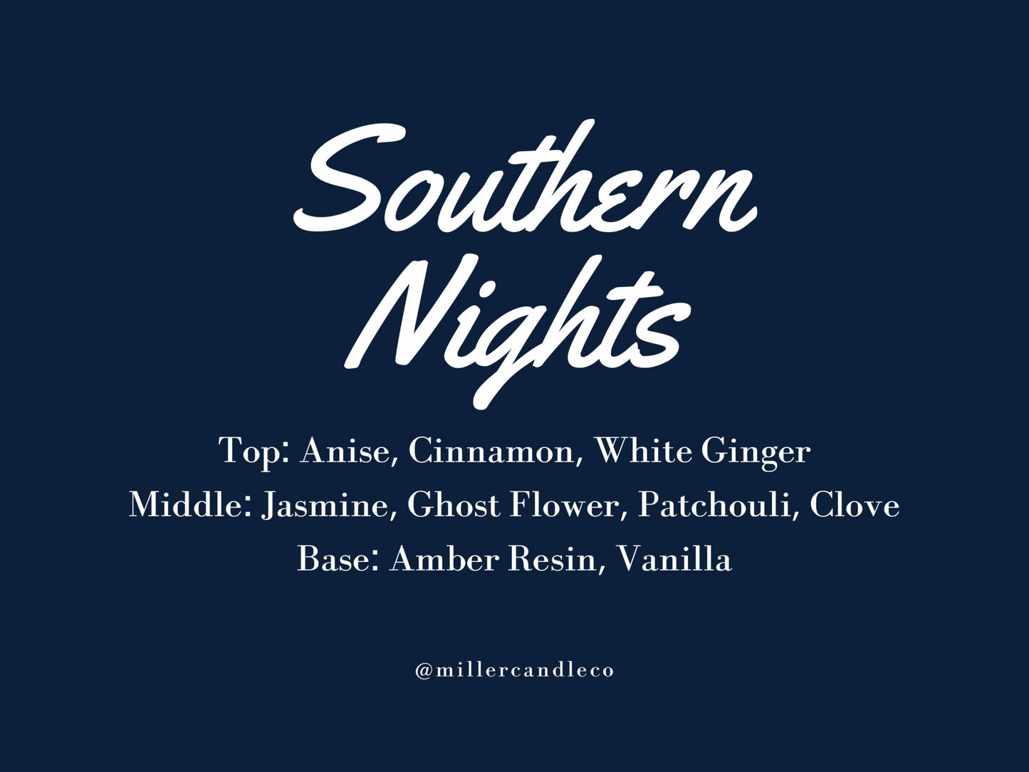 Southern Nights Wax Melts - MillerCandleCo.