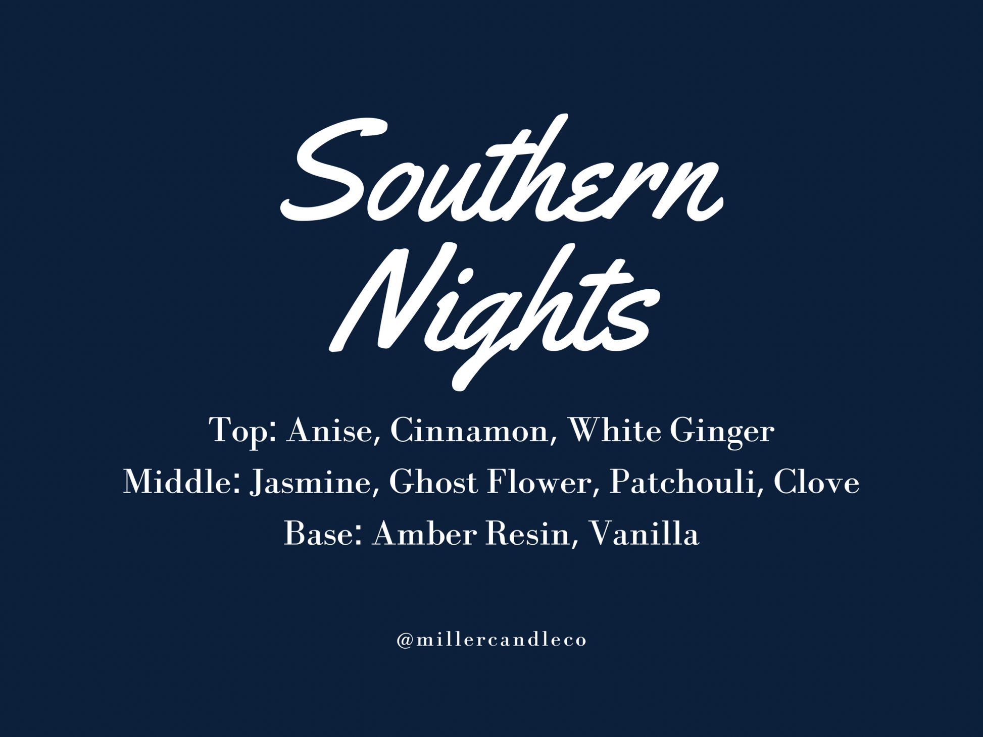 Southern Nights Wax Melts - MillerCandleCo.